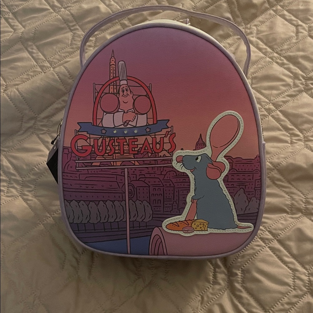 Pink and Purple Ratatouille Backpack